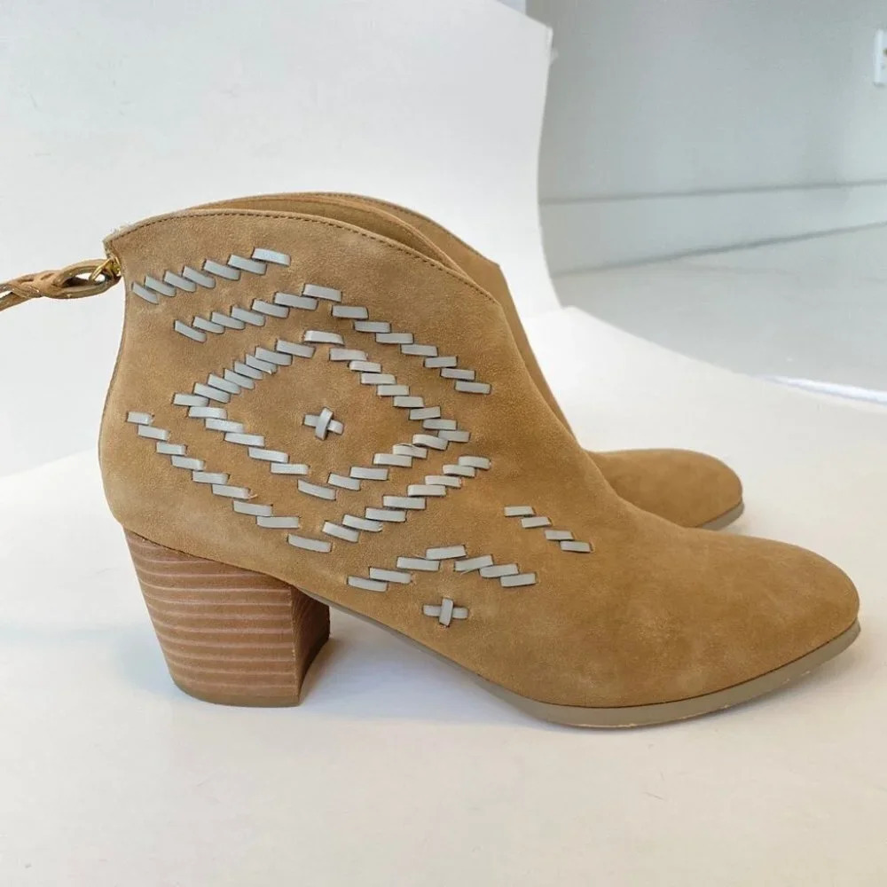Cynthia Vincent Suede Ankle Boot